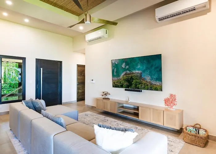 Beachfront Villa, 2 Pools, & Breakfast, Sleeps 21 Playa Flamingo